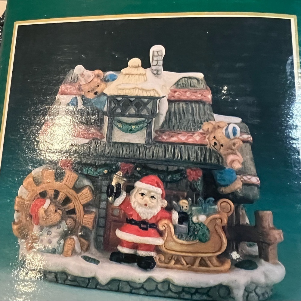 Vintage Christmas Candle Holder - Picture 2 of 14